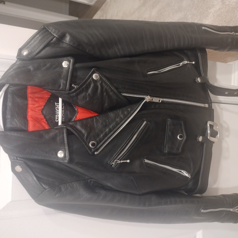 Classic Black Leather Jacket